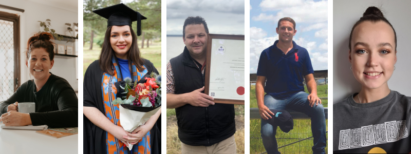 First Nations Tertiary Scholarship recipients